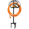 Hot sale Detachable Freestanding garden hose holder Outside Heavy Duty Metal Hose Storage Reel Rack for Garden, Yard & Lawn